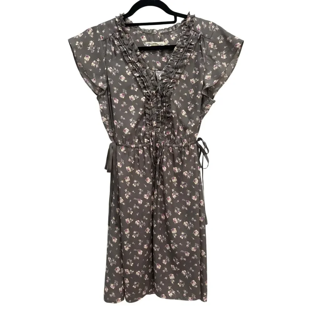 American Eagle Pretty Ruffle Party Dress - Medium